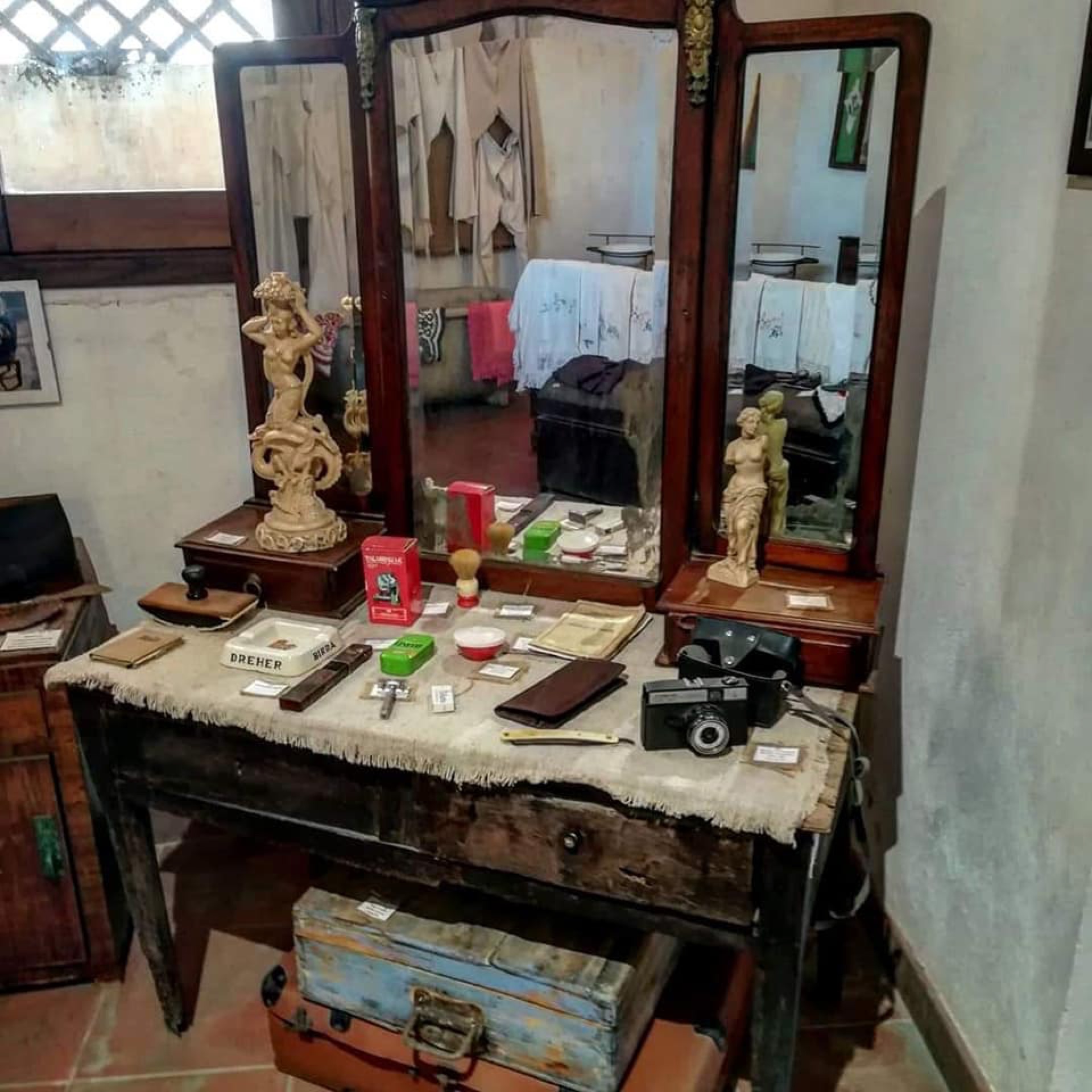 Museo Dettaglio Di Una Antica Camera Da Letto Lorenzo Emanuele Labate